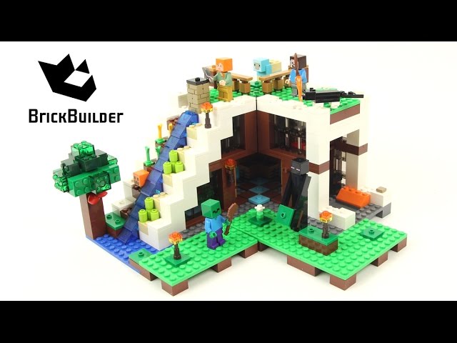 LEGO MINECRAFT 21134 The Waterfall Base - Speed Build for Collecrors -  Collection 57 sets - YouTube