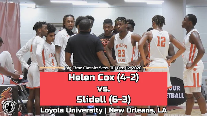 Helen Cox vs. Slidell (Highlights) - Alexzaye John...