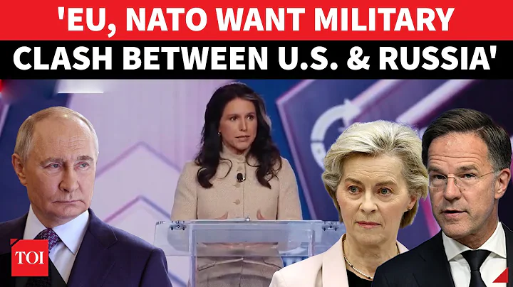 US Openly Names & Shames Europe; 'EU & NATO Want Direct Russia-America War' | Tulsi Gabbard Speech