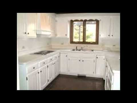 Painting Kitchen Cabinets White - YouTube