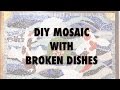 DIY Mosaic With Broken Dishes - Koi Pond