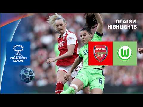 HIGHLIGHTS | Arsenal vs. Wolfsburg (UEFA Women's Champions League 2022-23 Semi-final Second Leg)