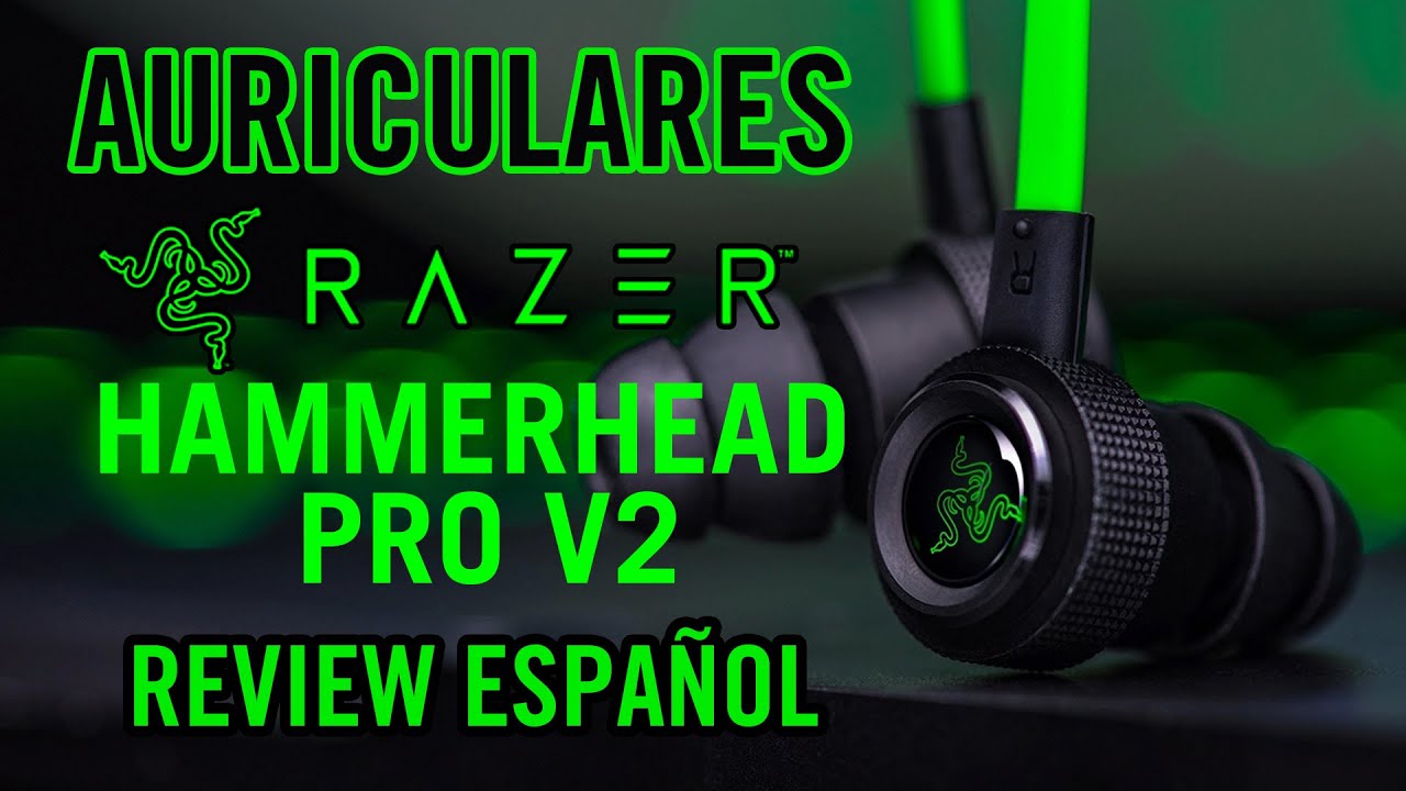 Auriculares Razer HAMMERHEAD PRO v2 Review Español 