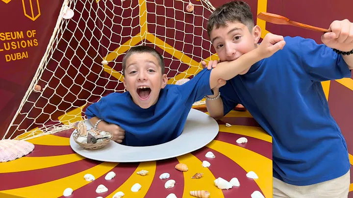 Magical Adventure at the Museum of Illusions 🪄 Cool Illusions 🔮 Educational Videos for Kids