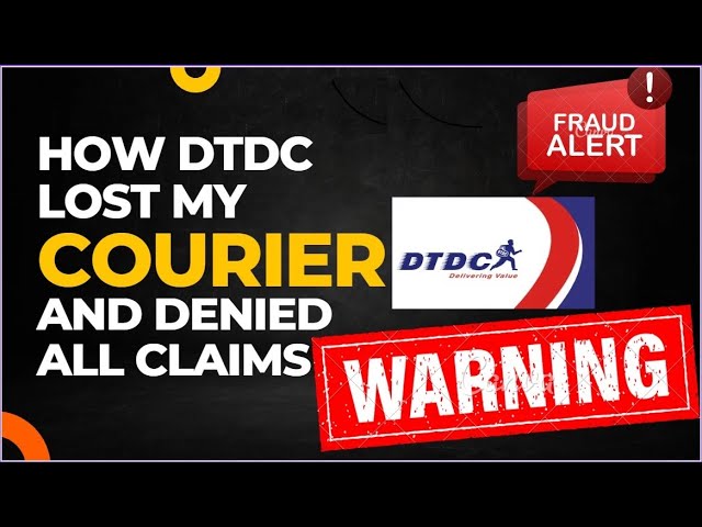 FRAUD || The Dark Side of DTDC Courier || Watch and learn how not to get trapped by them class=