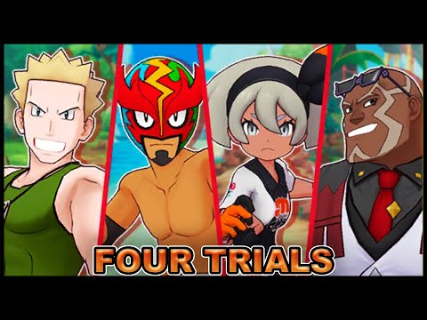 The One Trick DeNa Doesn't Want You To Know! New Four Trials All F2P Clears! | Pokemon Masters EX