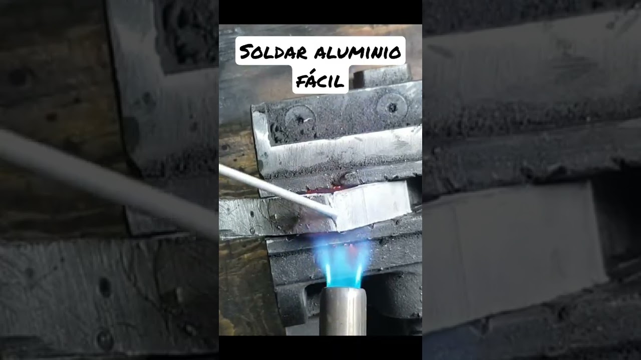 Soldar aluminio fácil. 