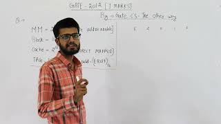 Gate 2015 pyq CAO | Consider a machine with a byte addressable main memory of 2^20 bytes