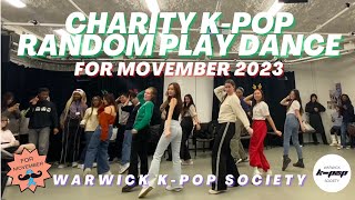 [K-POP RPD] Random Play Dance at Warwick K-pop Society's Charity Fair for Movember 2023