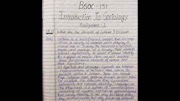 BSOC 131 Solved Assignment 2024-25 in English | IGNOU | #IGNOU #best #ignousolvedhandwrriteenassig.