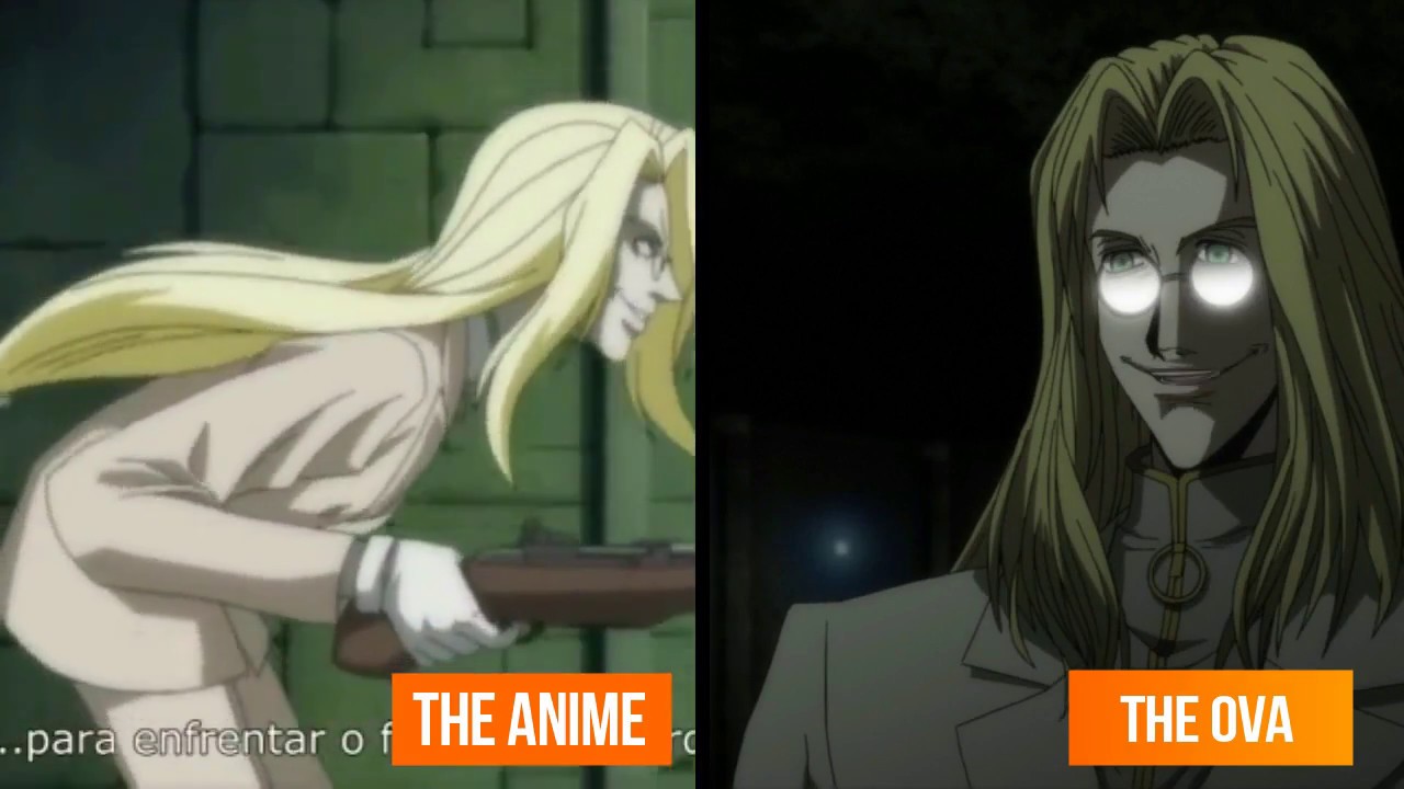 EU ODEIO HELLSING ULTIMATE!!! O HELLSING DE 2001 É BEM MELHOR 