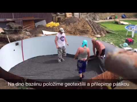 Stavba nadzemniho bazenu