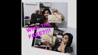 I Got scammed!! Authentic Vs. Fake Chanel 19 Flap! 