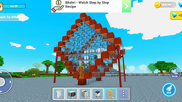 Mini Block Craft 3D Gameplay #65 (iOS & Android) | Glass House 🏠