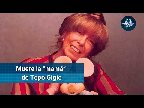 Muere Maria Perego, la creadora de Topo Gigio