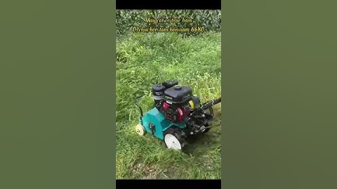 Máy Cắt Cỏ Trục Băm Chuyên Nghiệp Máy Làm Cỏ Nông Lâm Nghiệp