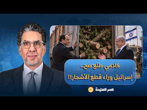 ناصر: كلامي طلع صح.. السر وراء مجـ ـزرة الأشجار في مصر هو إسرائـ ـيل!!
