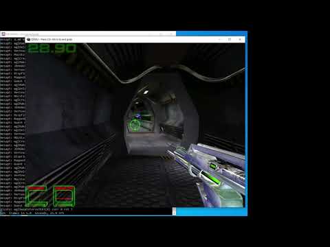 QEMU running 3DMark 99 from Windows 98 Guest