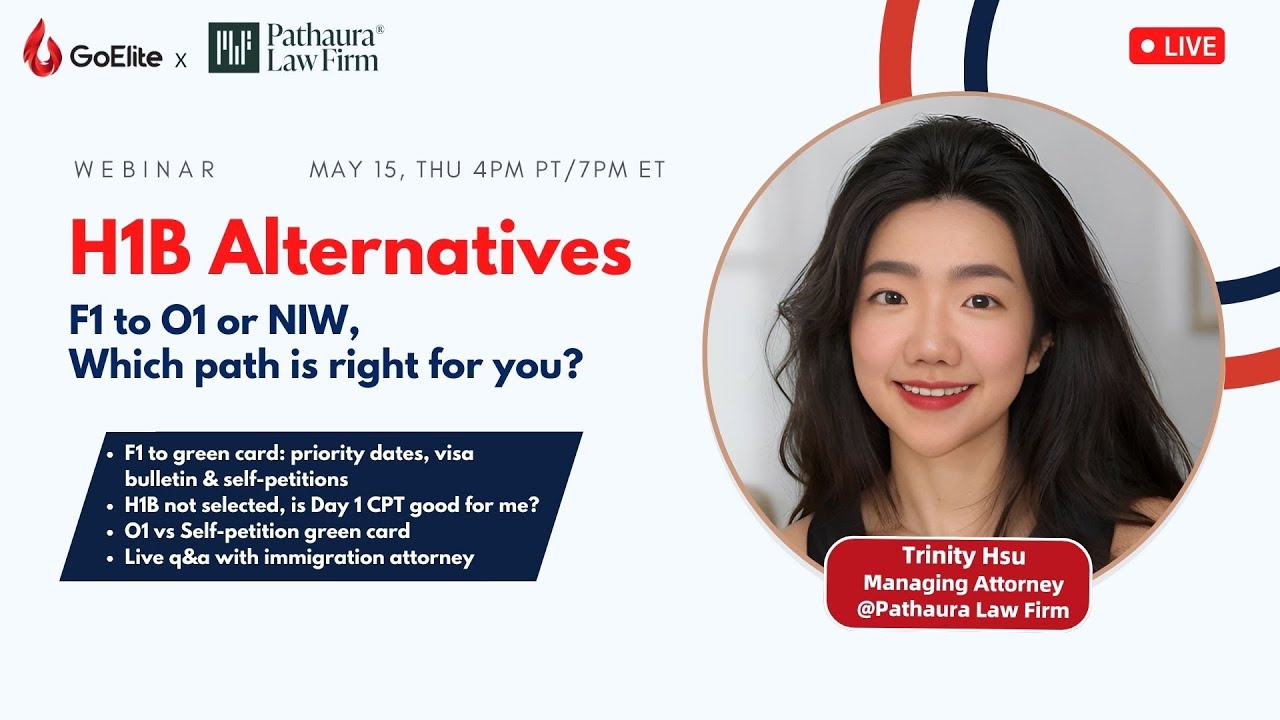 H1B Alternatives: F1 to O1 or NIW, Which path is right for you?