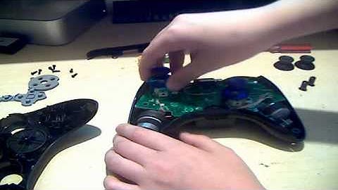 how to install thumbsticks and buttons on your xbox 360 controller