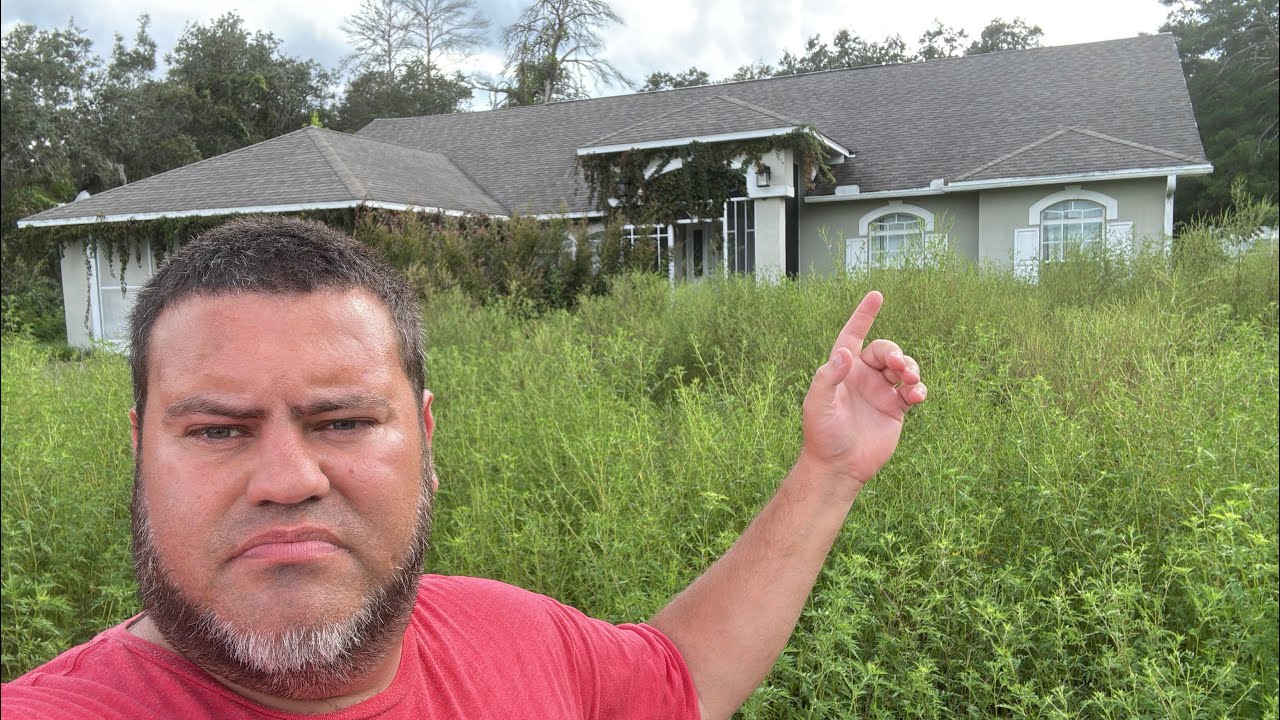 Ocala Florida Real Estate Crisis 2025! Homeless Squatters Takeover Abandoned Homes? 