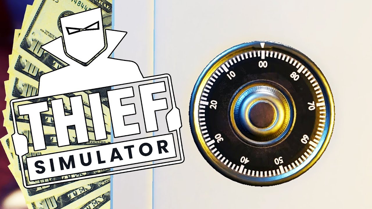Thief Opens Mystery Safe Full Of Cash in Thief Simulator