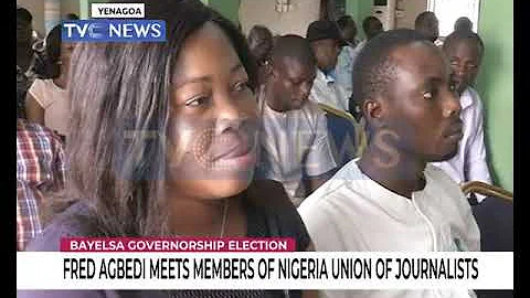 Fred Agbedi meets members of NUJ over Bayelsa Guber elections