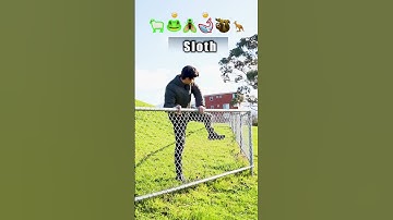How Animals Get Over a Fence With Emojis 😂 | Funny Viral Short |  Hash_tech T.V