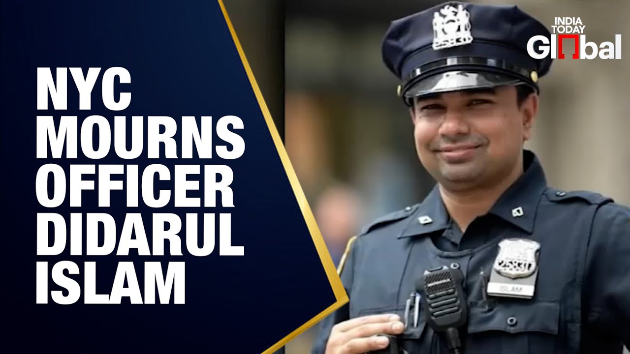 LIVE: NYC Bids Farewell to NYPD Officer Didarul Islam Killed in Park ...