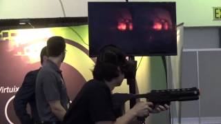 E3 2014 体感型VR『Omni』をOculus Riftの伝道師・GOROmanさんがプレイ！