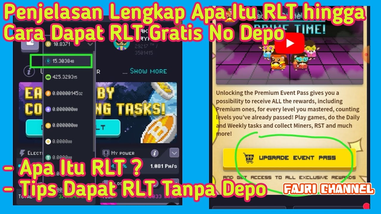 Cara Dapat Rollertoken(RLT)Gratis No Depo& Ini Kegunaan RLT ...