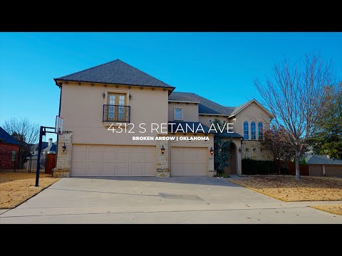 4312 S Retana Ave, Broken Arrow, OK home video tour