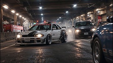 Midnight - Music Video | AI-Generated Street Racer Phonk Compilation