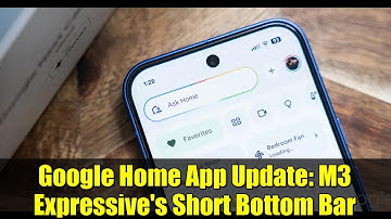 Google Home App Update: M3 Expressive