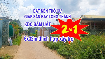 Đất nền - sân bay Long Thành - KDC sầm uất - Gần TDC Lộc An Bình Sơn