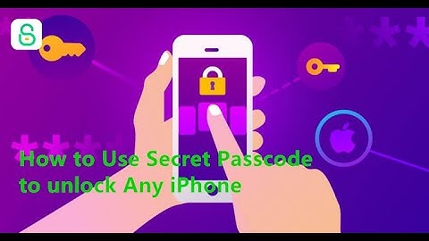 [NEW] How to Use Secret Passcode to Unlock Any iPhone? —StarzSoft KeyPass