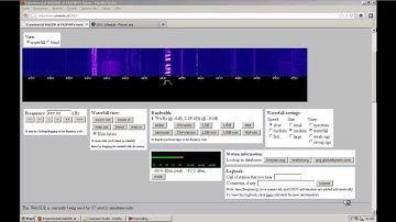 Numbers Station G11 via WebSDR (Full Message)