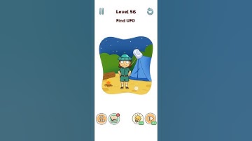 DOP 2 Gameplay Level 56 Shorts Delete One Part Solutions and Answer 🌹 subscribe 🔥