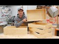 How to build plywood drawers strong easy and fast