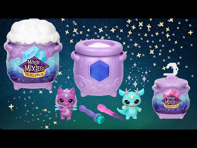 New! Magic Mixies Mixlings Cauldrons Each One Has a Special