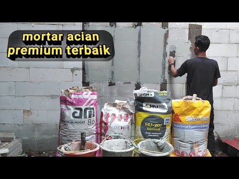 Video: Adakah mortar jenis mempunyai kapur di dalamnya?