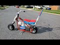 Vintage 1970s manco stars and stripes chopper mini bike by johnc 8172022  for sale