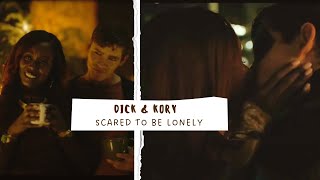 Dick & Kory (Nightwing & Starfire) | Scared to be lonely