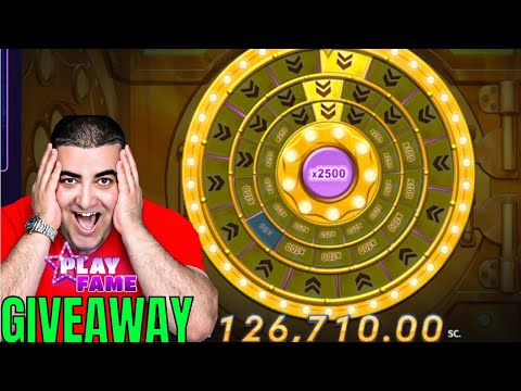 🚨Live INSANE JACKPOT & BIG GIVEAWAY At PlayFame