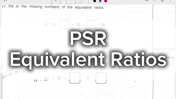 PSR Equivalent Ratios