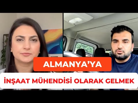 Almanya'ya inşaat mühendisi olarak nasıl geldim?