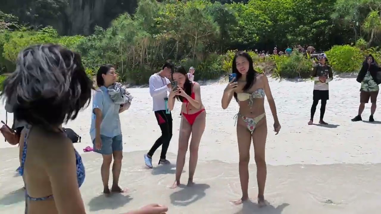 2024 Peak season, The world famous Maya Bay, Thailand