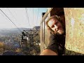 RISKING DEATH in Rusty Old Soviet Cable Cars