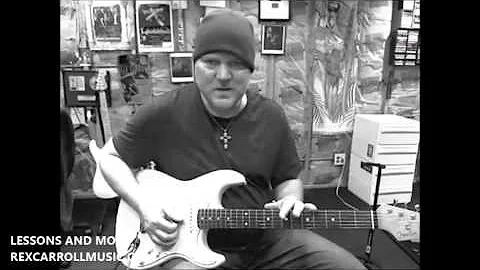RED HOUSE INTRO GUITAR LESSON | REX CARROLL