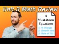 Unit 3 Math Concepts Quiz